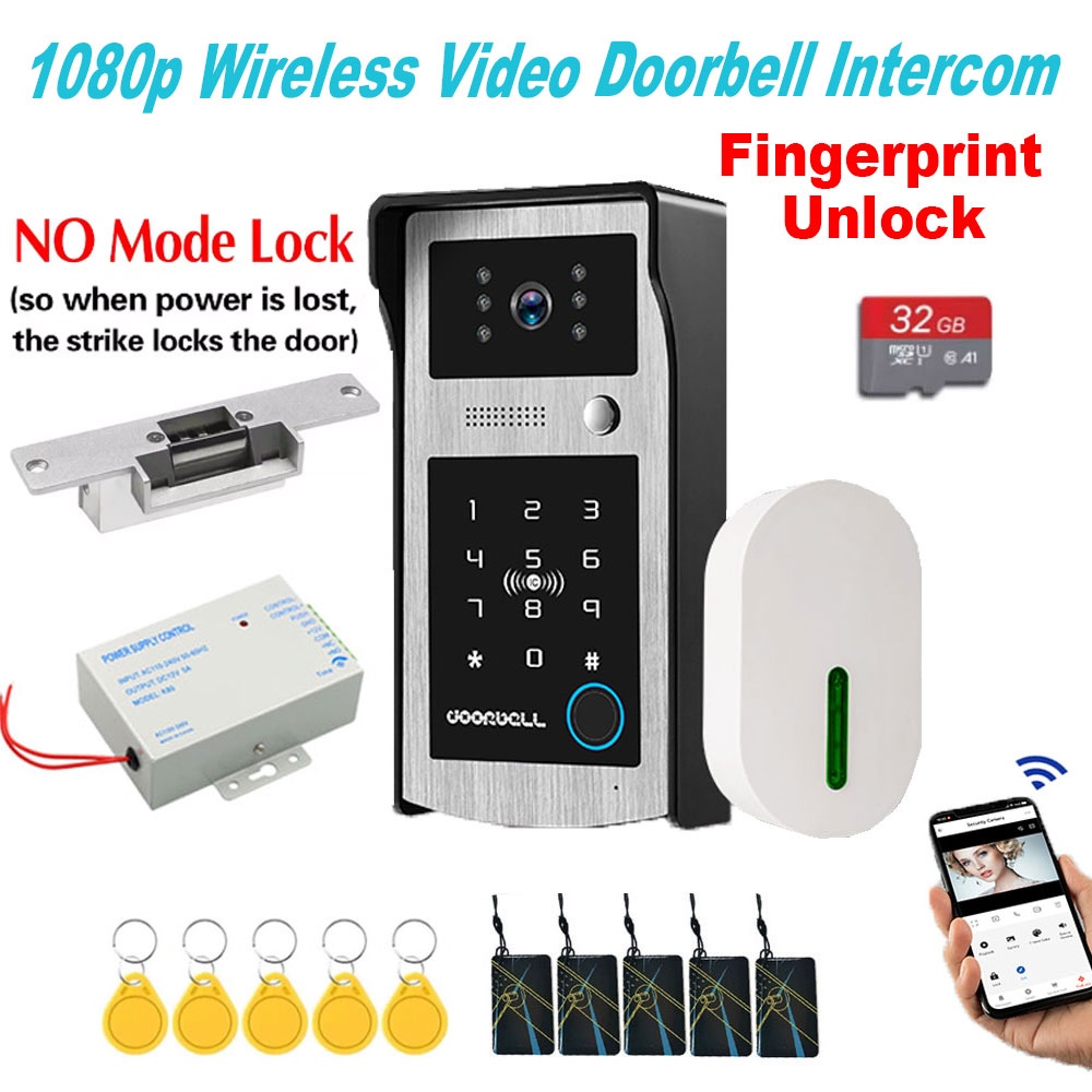 Smart Doorbell Wired - Tuya 5G Wifi Video Door Phone
