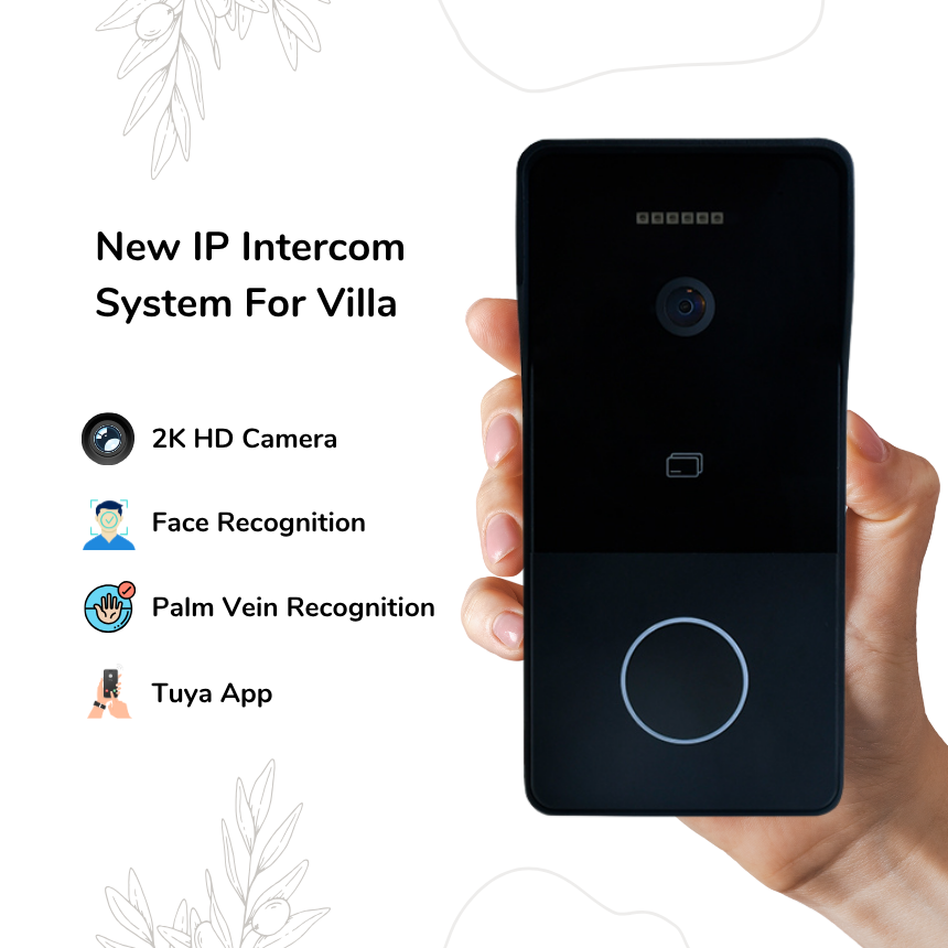 Tuya Smart Video Doorbell Outd - Smart Doorbell Wired ulasan dan harga