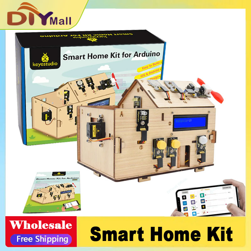 Keyestudio Smart IoT Home Kit  - Diy Automation Projects ulasan dan harga