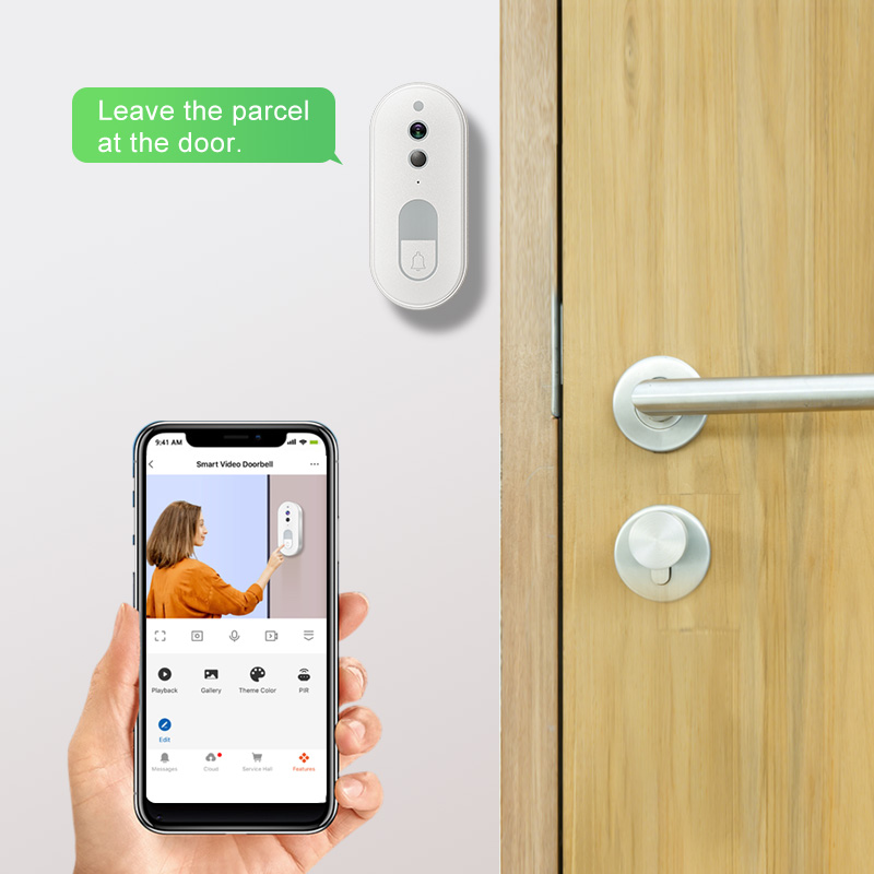 Tuya Smart Video Doorbell Wire - Smart Doorbell Wired ulasan dan harga