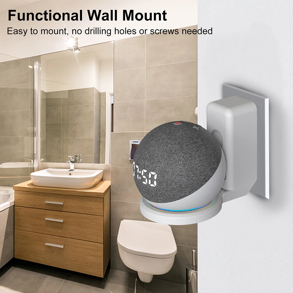 Plastic Speaker Wall Mount Hol - Amazon Speaker Echo Pop ulasan dan harga