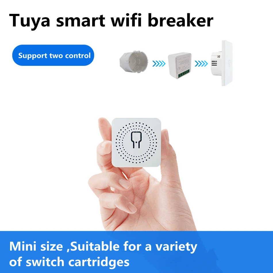 2 Way Control Tuya Mini 16A Wi - Diy Home Automation Controller ulasan dan harga