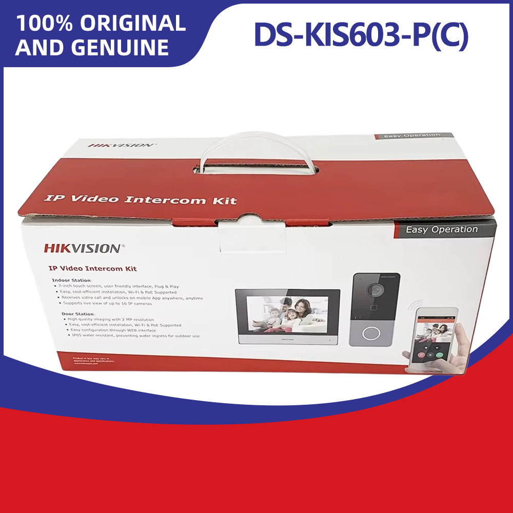 Hikvision DS-KIS603-P IP Video - Smart Doorbell Wired ulasan dan harga