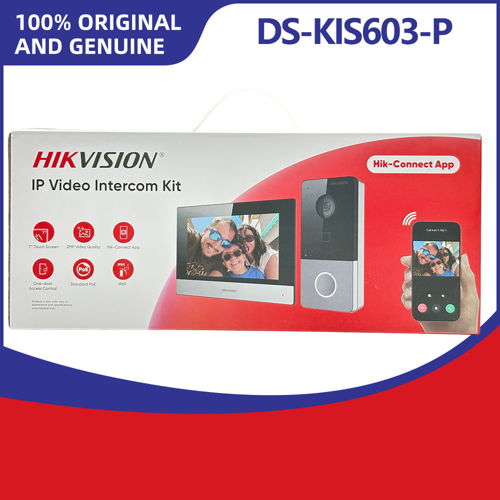 Hikvision DS-KIS603-P IP Video - Smart Doorbell Wired ulasan dan harga