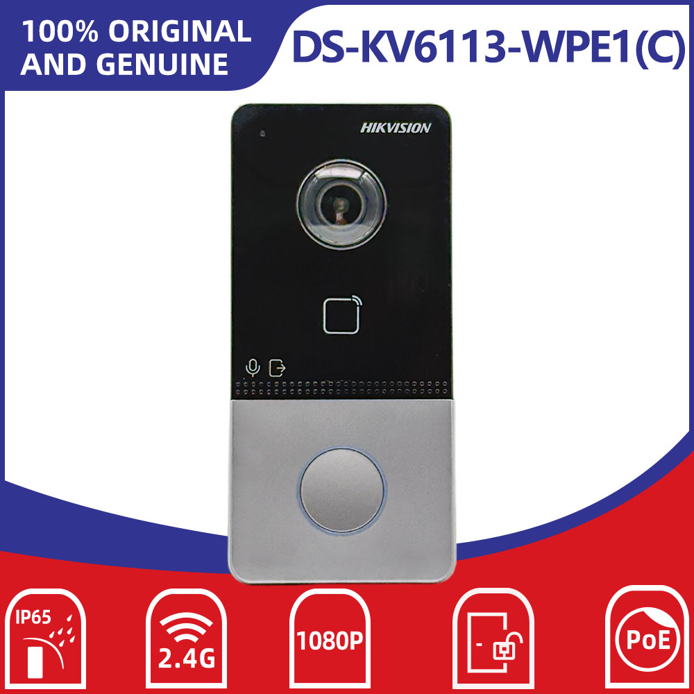 Hikvision DS-KIS603-P IP Video - Smart Doorbell Wired ulasan dan harga