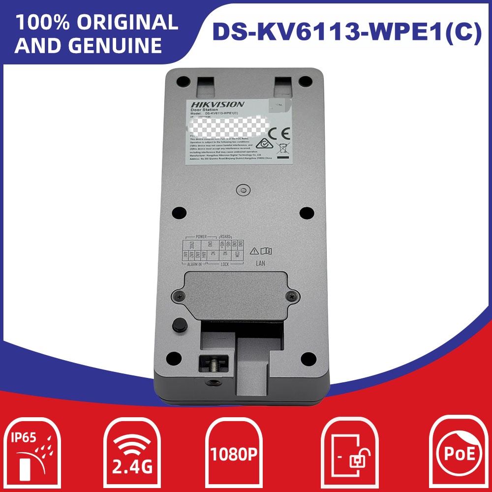 Hikvision DS-KIS603-P IP Video - Smart Doorbell Wired ulasan dan harga