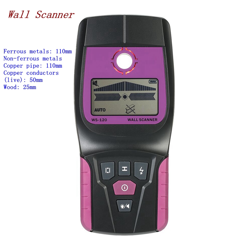 WS120 Wall Scanner Multifuncti - Water Leak Detector Wired ulasan dan harga