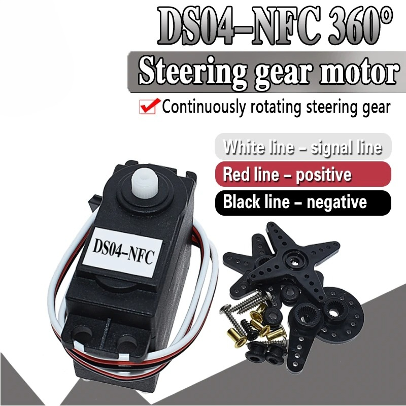 DS04-NFC Servo 360-Degree Cont - Diy Automation ulasan dan harga