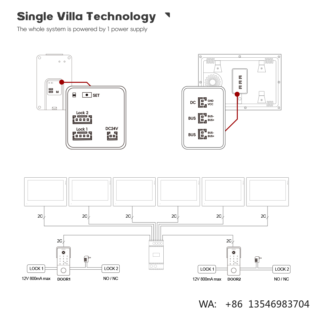 WIFI Smart Door Bell Ring Door - Smart Doorbell Wired ulasan dan harga