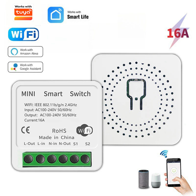 MINI 16A Wifi Switch DIY 1-way - Diy Home Automation Controller ulasan dan harga