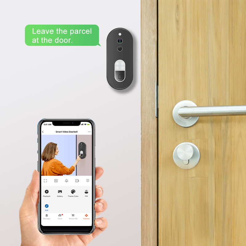 WiFi Video Doorbell Work With  - Smart Doorbell Wired ulasan dan harga