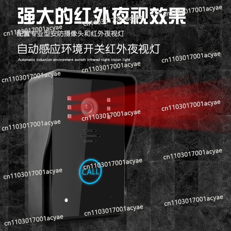 One-click unlocking villa set, - Smart Doorbell Wired ulasan dan harga